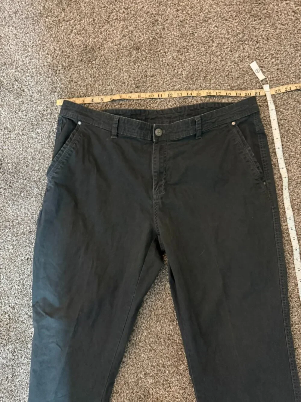 Swiss Tech Utility Work Pants Dark Grey 40x32